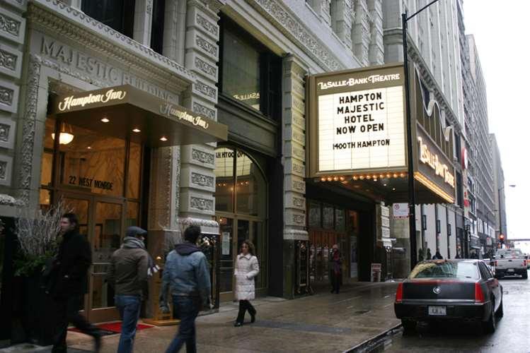 Hampton Inn Majestic Chicago Theatre District Zewnętrze zdjęcie