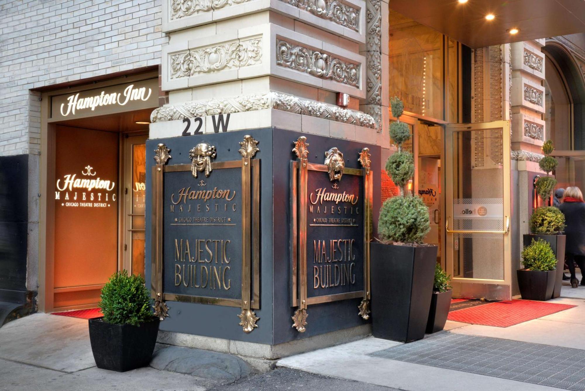 Hampton Inn Majestic Chicago Theatre District Zewnętrze zdjęcie